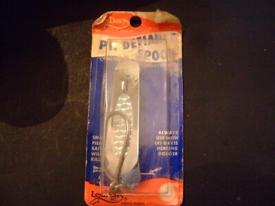 Luhr Jensen Les Davis Bolo No3 4-Blade Brass Red Trolling Rig//Leader NIP