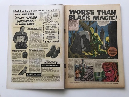 UNCANNY TALES #4 ==> FN- VAMPIRES PRE-CODE HORROR ATLAS/MARVEL 1952