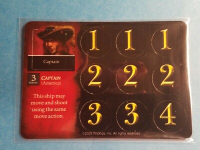 Wizkids Pirates CSG Singles Crimson Coast cards