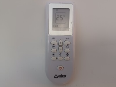 Remote Control For AIRO COMFORT  AC08MWS  AC12MWS Portable Air Conditioner