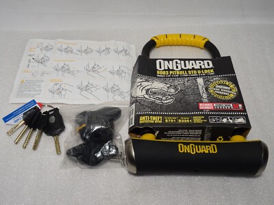 ONGUARD 8003 PITBULL STD antivol U vélo 115mmx230mm diamètre 14mm
