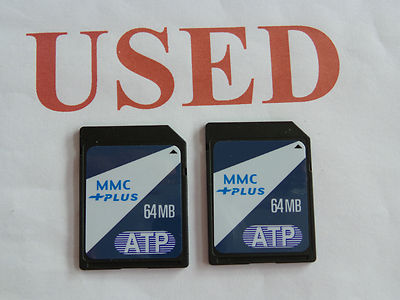 Lot of 2pcs (NEW OTHER)64MB ATP Multi Media Card MMC *Great for PDA/older camera