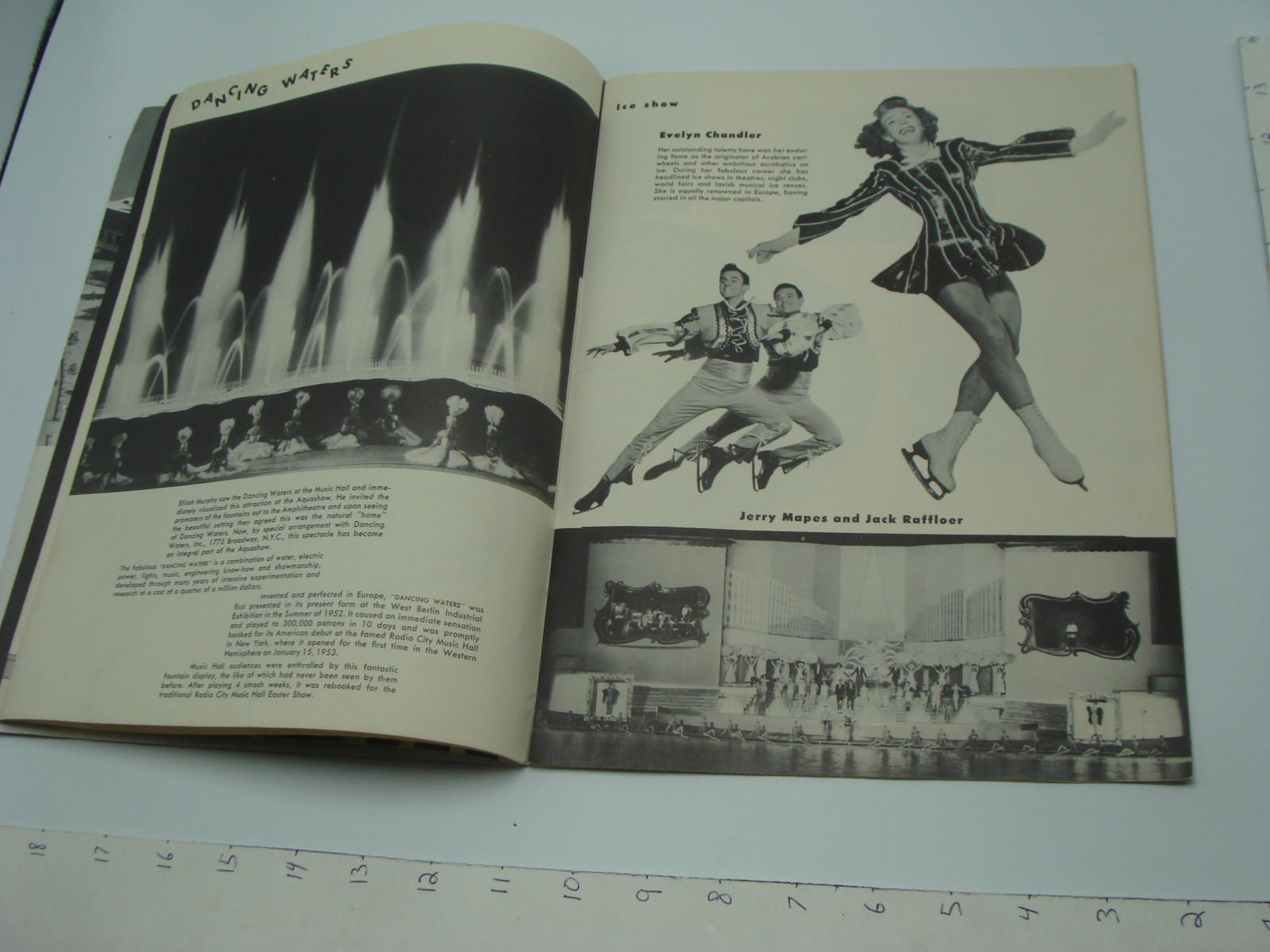 original -- ELLIOTT MURPHY's AQUASHOW souvenir program - no date, 20pgs