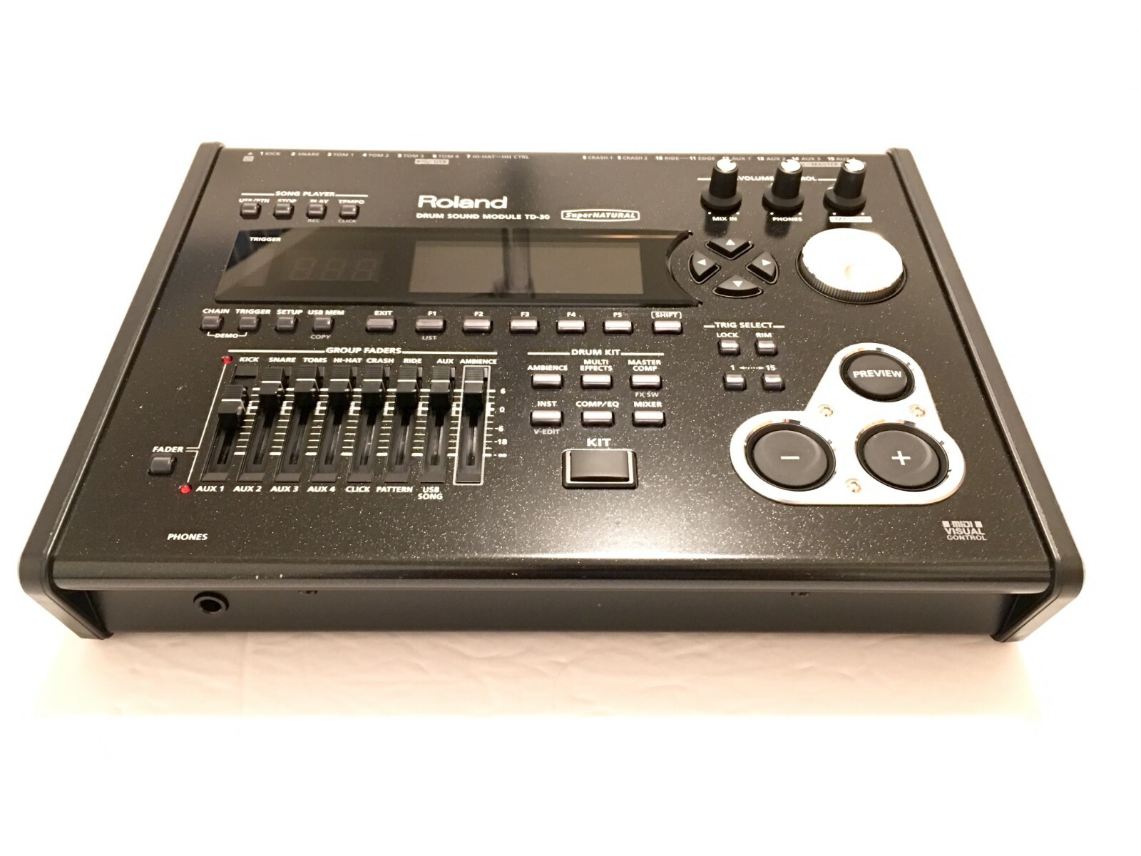 Roland TD-30 Electronic Drum Sound Module **Excellent Condition**