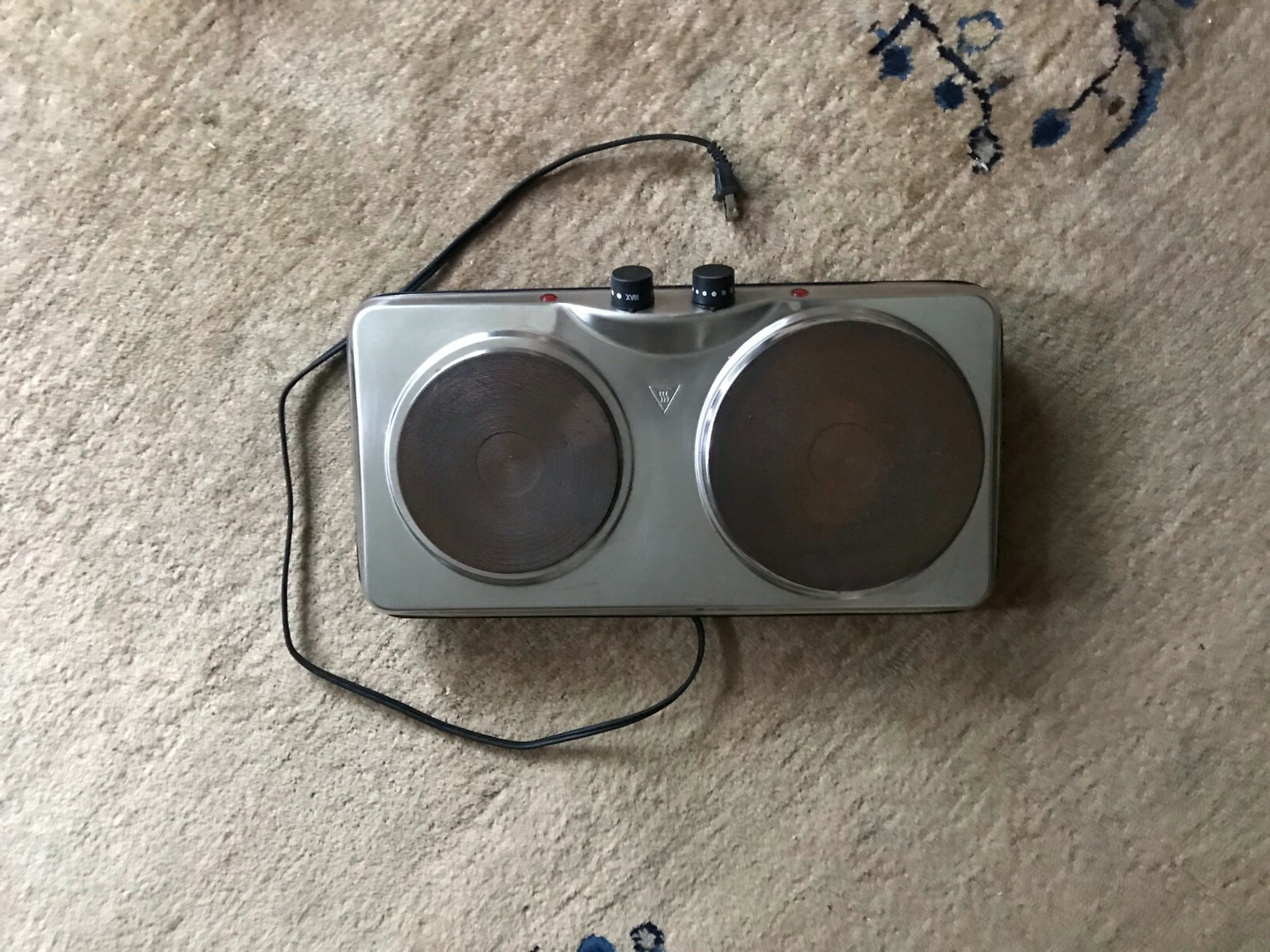 Ambiano Double Hot Plate Ambiano Double Burner Hot Plate 1700w