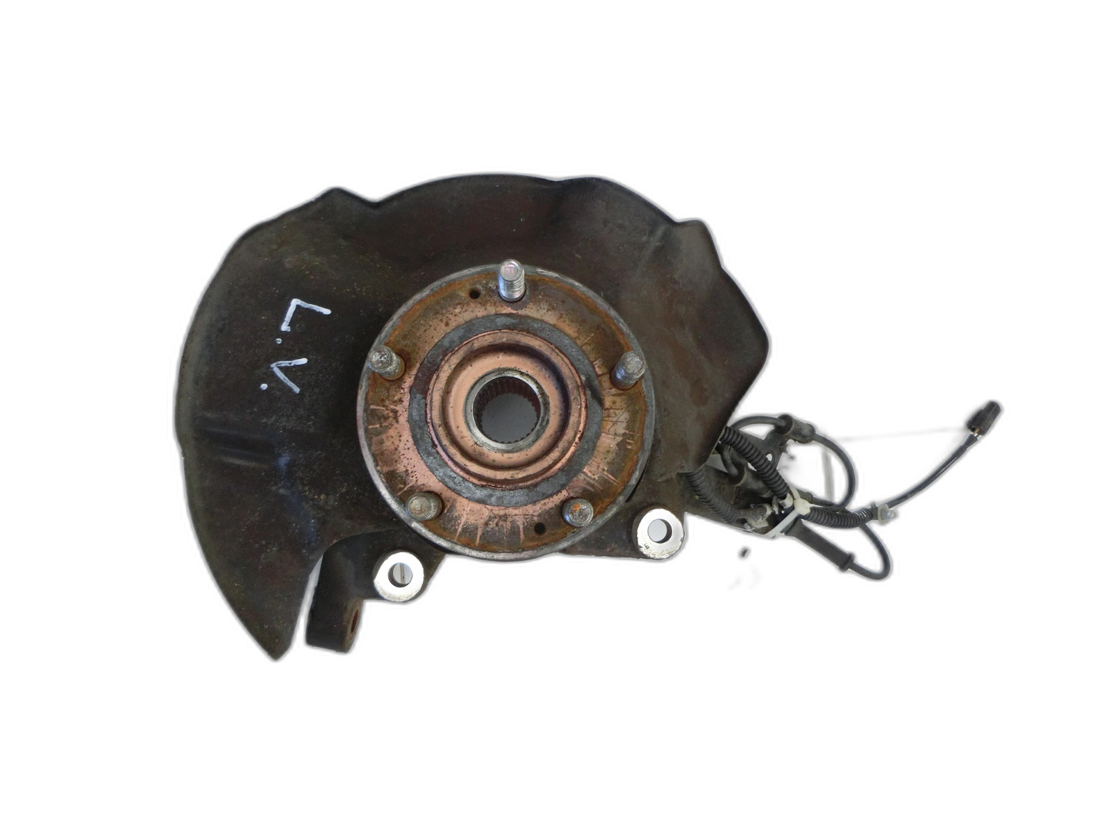 Fuso a snodo Mozzo ruota con ABS Sx anteriore per Kia Sorento XM 09-12 - Bild 1