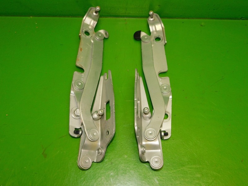 05-08 Audi A4 OEM trunk hinges hangers mounts left right SET silver