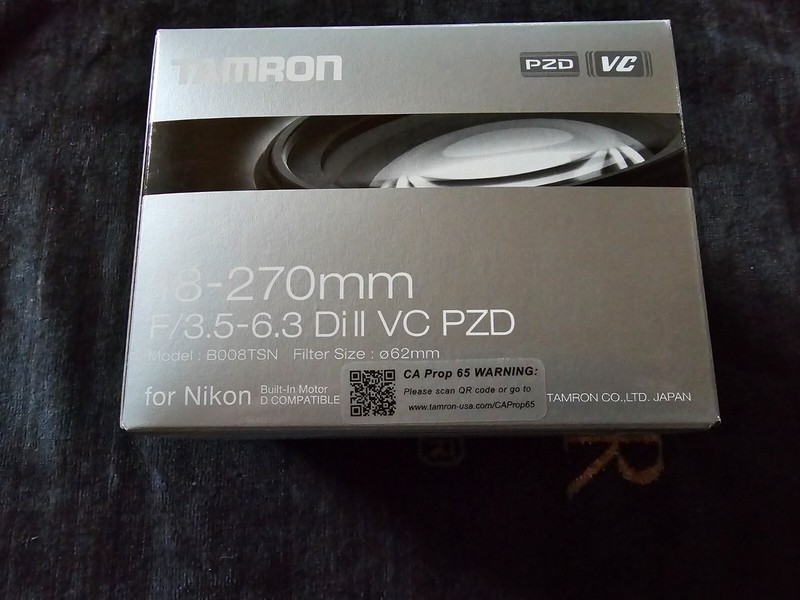 Objectif Tamron 18-270 Mm F/3.5-6.3 Diii Pzd Monture Nikon Neuf