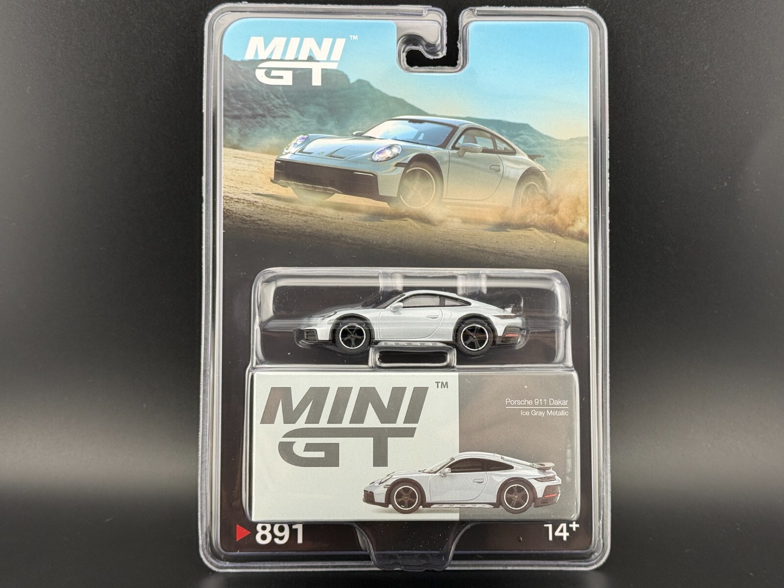 MINI GT Porsche 911 Dakar 1/64 ブリスター Preorder) Mini GT 1:64 Porsche 911 Dakar – Black – DiecastTalk
