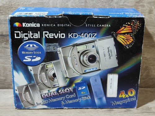 KONICA DIGITA REVIO KD-400Z 4.0 Mega Pixel Digital Camera | eBay
