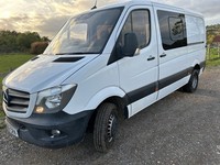 MERCEDES SPRINTER 516 MWB, 2018,77000M,, FSH, A/C, ULEZ,, 8 SEATS, WARRANTY, 