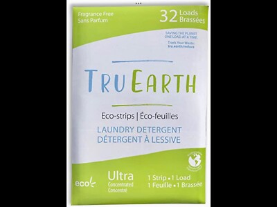 Tru Earth Eco-Strips Laundry Detergent - Fragrance Free / 32 Count