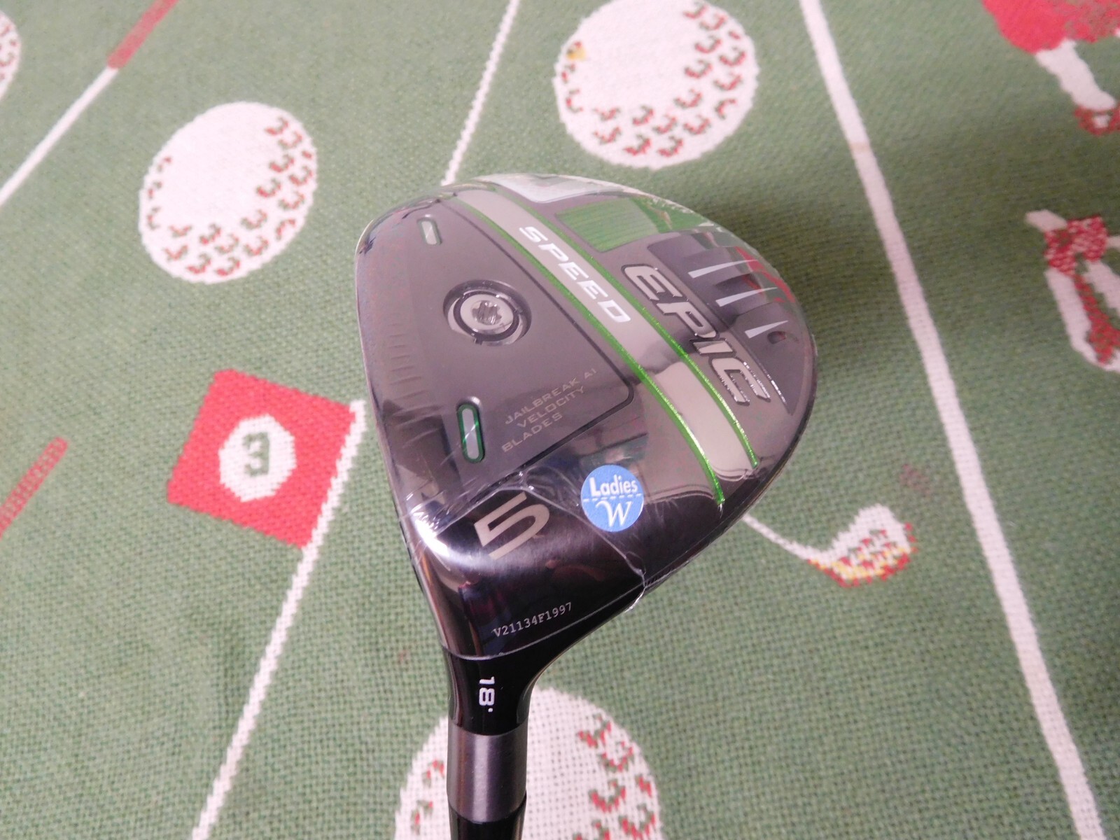 New LH Women's Callaway Epic Speed 5 Fairway Wood (18