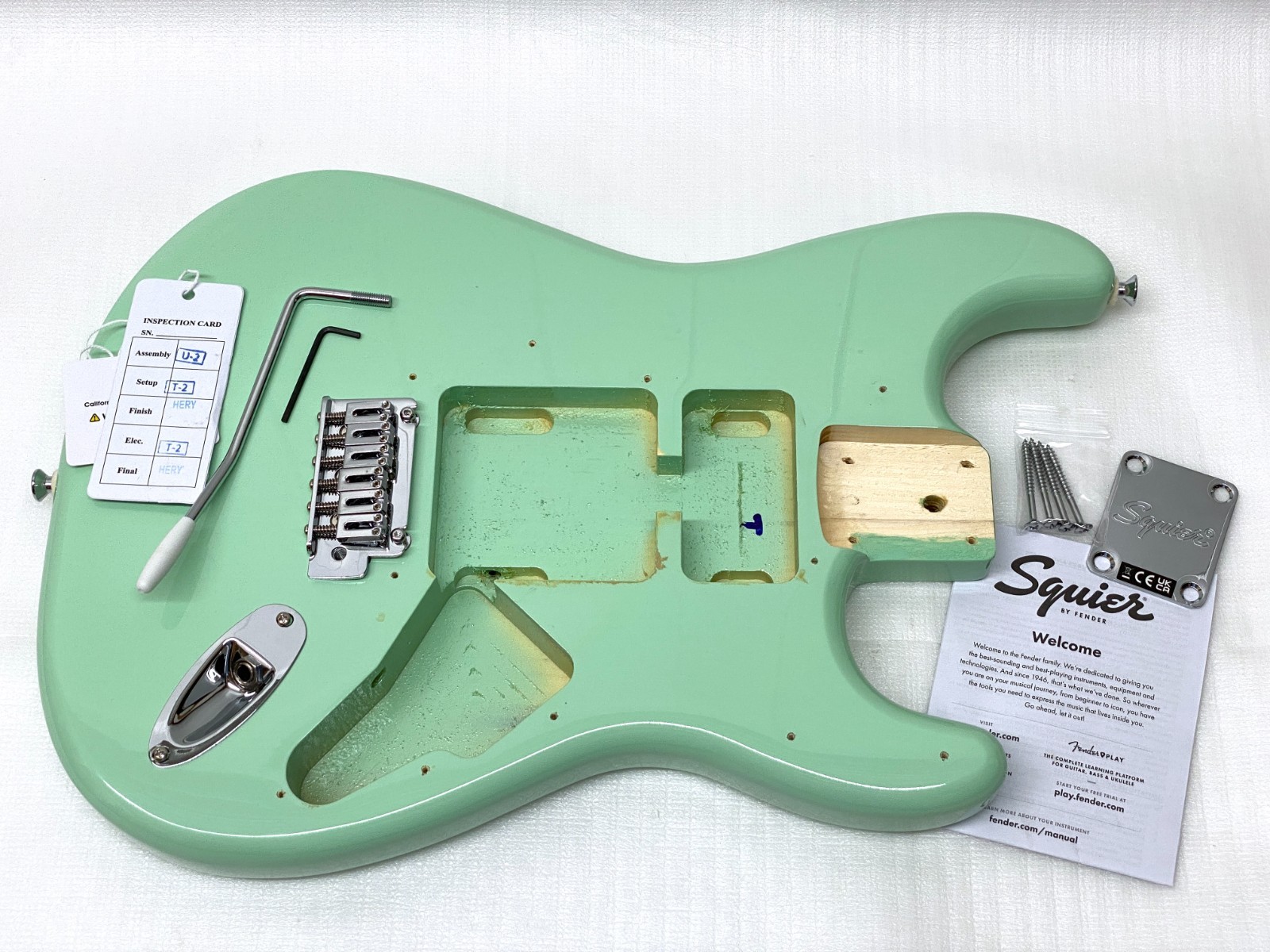 MJT - ストラトキャスター ボディ (Surf Green) - 特価MJT (Surf