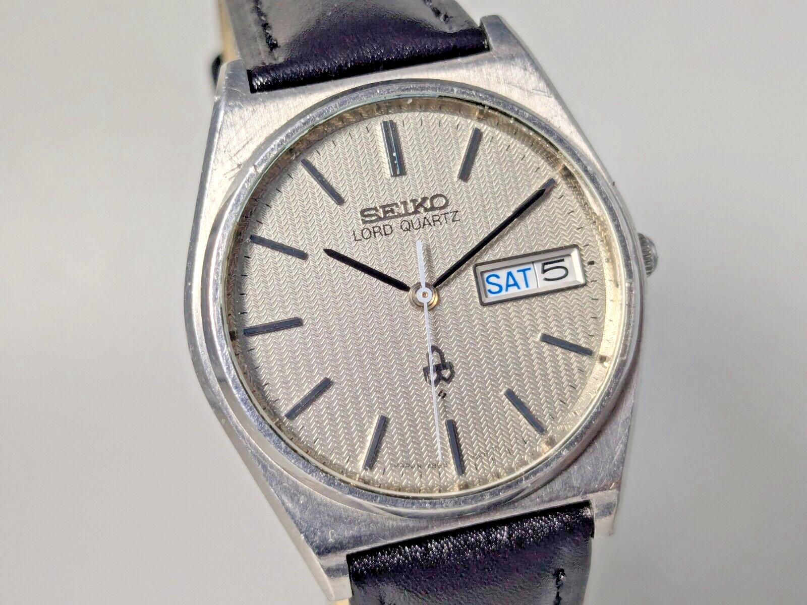 SEIKO ロードクォーツ 1978年製 7853-7000 1978 Vintage Japanese Seiko LORD QUARTZ 7853-7000 good works