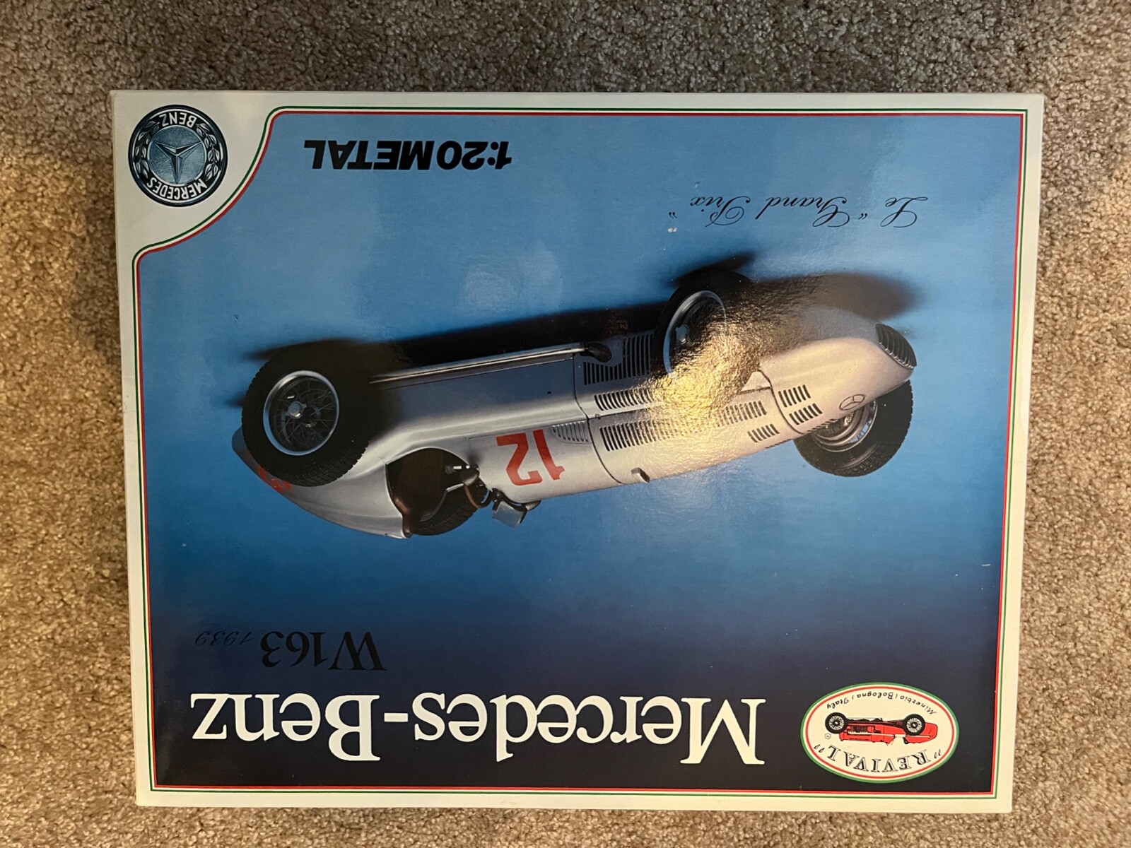 REVIVAL社 1/20 Mercedes-Benz W163 メタルモデル