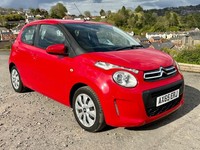 2016 CITROEN C1 FEEL 1.0 VTI 5DR RED AIR-CON, TOUCH-SCREEN, TAX BAND A BLUETOOTH