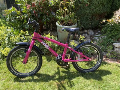Used FROG 44, 16 Inch Wheel, PINK Kids Lightweight Bike