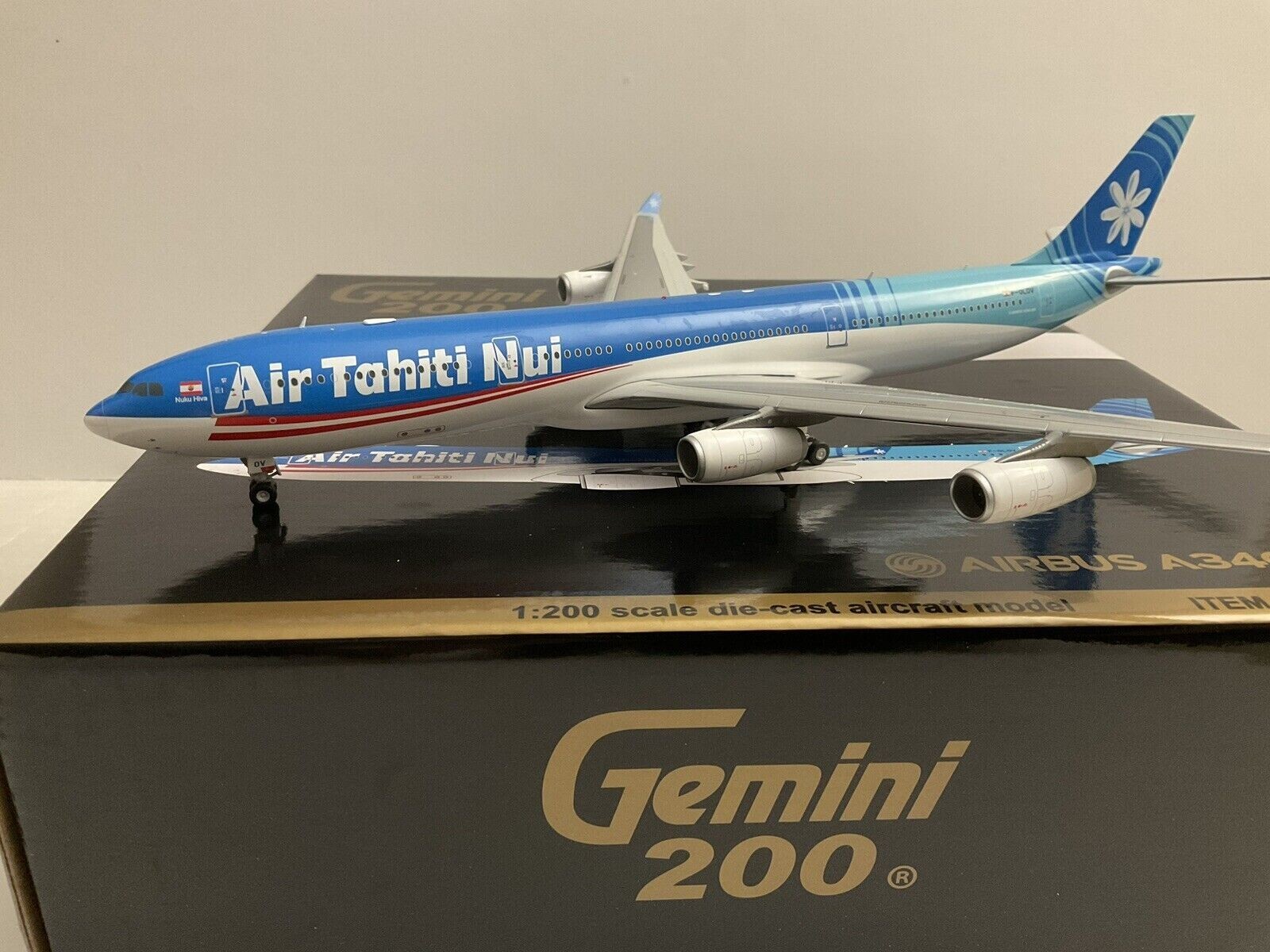 RARE Gemini Jets Air Tahiti Nui A340-300, NIB, Perfect, HTF RARE Gemini Jets Air Tahiti Nui A340-300, NIB, Perfect, HTF