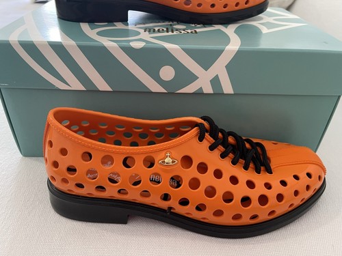 Vivienne Westwood Anglomania Melissa Touring Lace Up orange