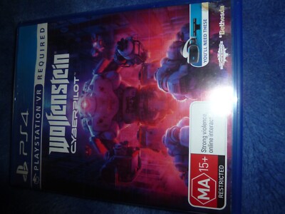 Wolfenstein Cyberpilot - Playstation 4 VR Game - PS4 - PAL - Complete