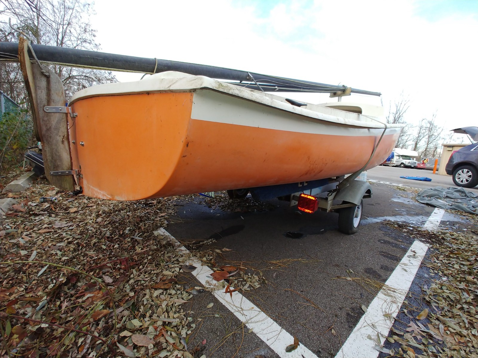 1979 O'Day Daysailer II 17' Sailboat & Trailer - Ohio