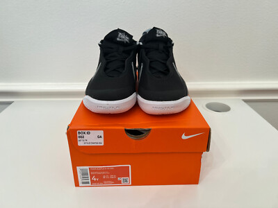 Brand New Nike Team Hustle D 10 GS Black/Metallic Silver Size 4Y WITH BOX