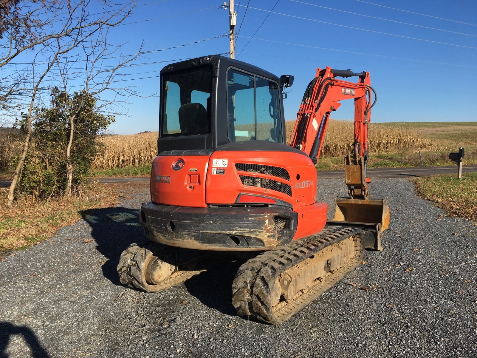 2014 Kubota KX057-4 Excavator Hydraulic Thumb