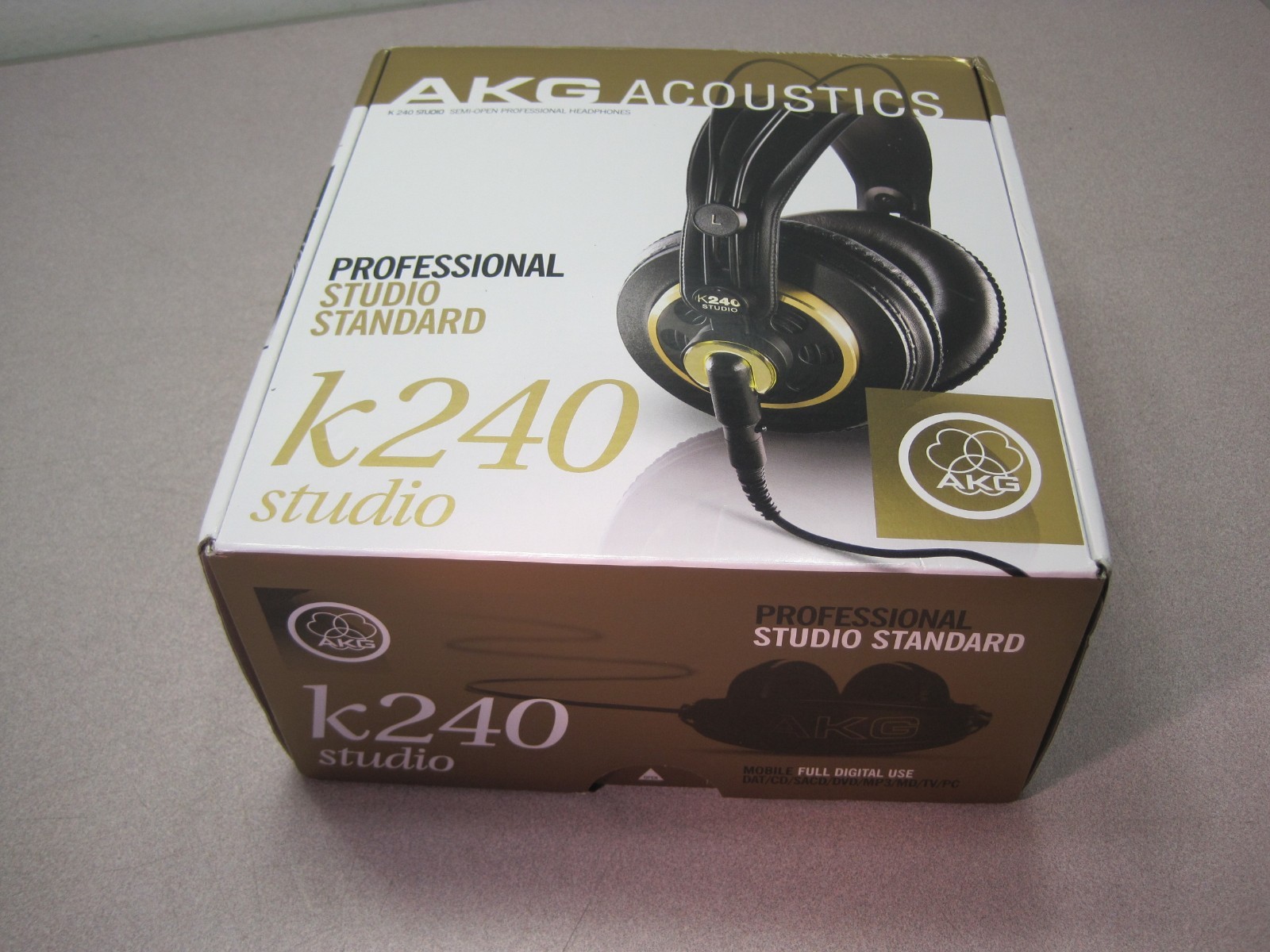 AKG Acoustics K240 Studio Semi-Open Professional Headphones