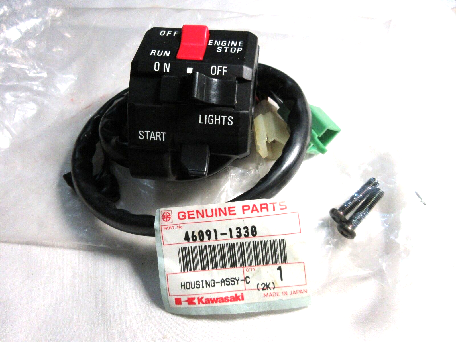 PigooRadio Mousa Vol01～07 1985 KAWASAKI ZX900A1 NOS Housing Assy, Control ZX900A2