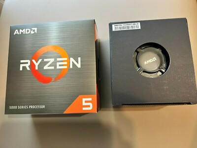 AMD Ryzen 5600X Box w/ Wraith Stealth Socket AM4 Cooler with Aluminum Heatsink 