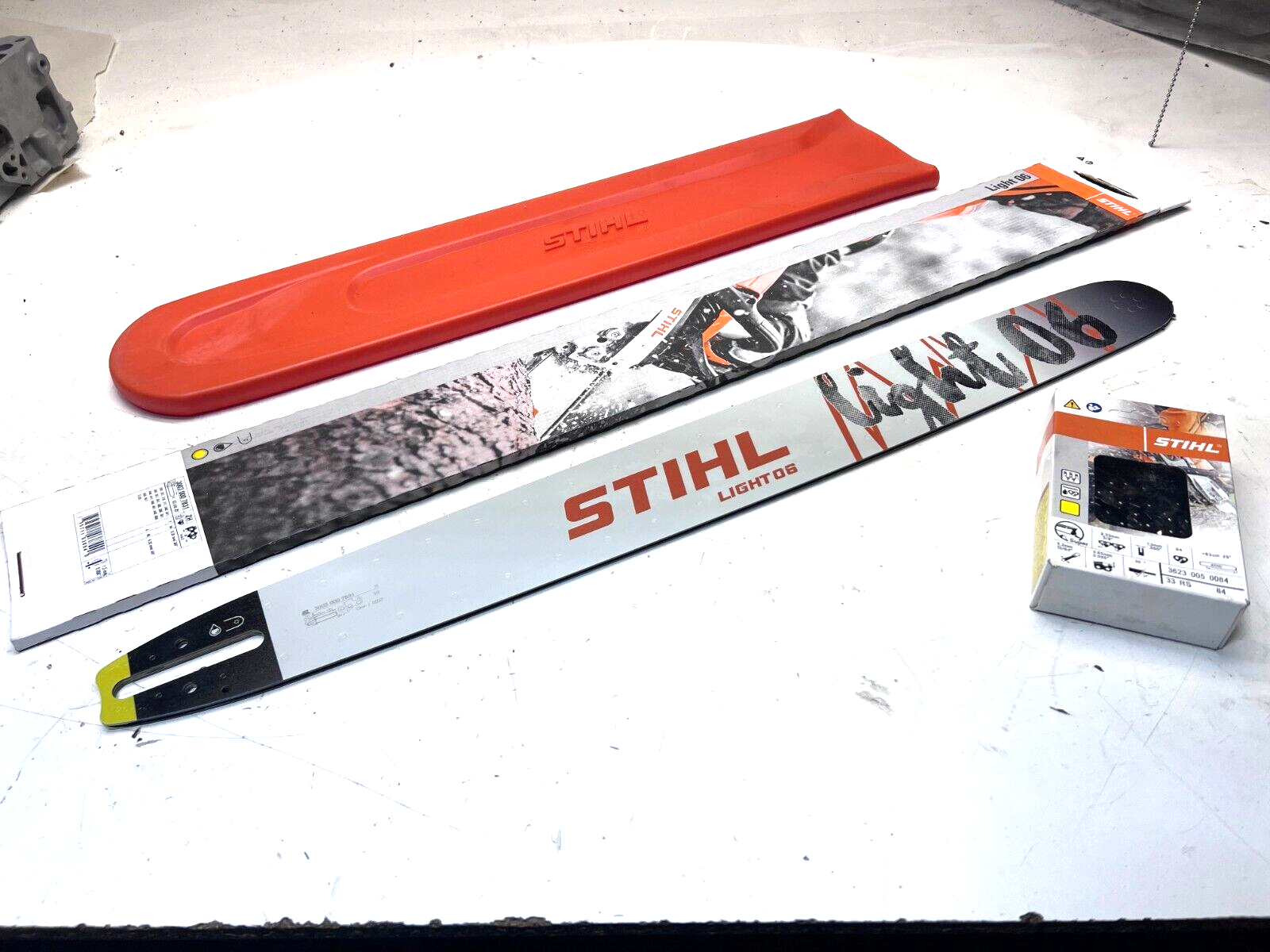 STIHL 25" Light 06 Bar & Chain Cover full chisel 3/8 .050 361 391 441 461 661