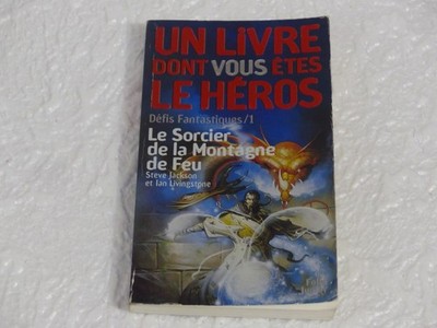 Le Sorcier de la montagne de feu de Steve Jackson | Livre