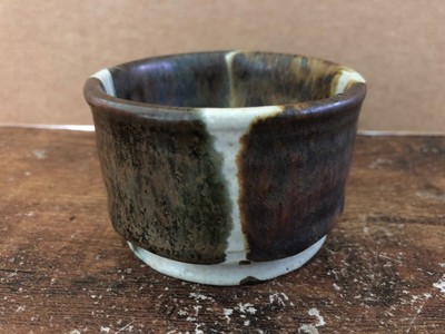 Vintage CHIO Studio Art Pottery Bowl DRIP GLAZE