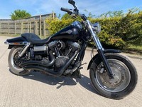 2014 14 HARLEY DAVIDSON FAT BOB FXDF 103 1690 13 DYNA BLACK CUSTOM CHOPPER