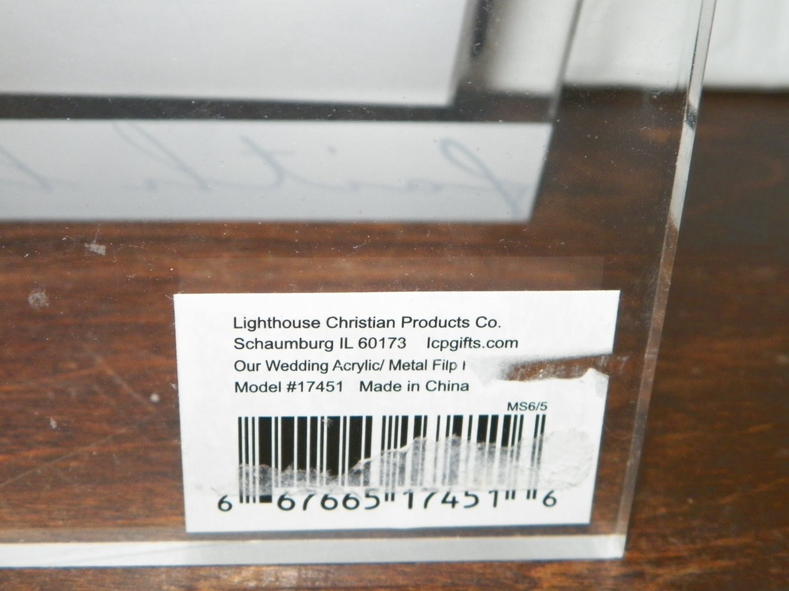 Lighthouse Christian Wedding Standing Flip Photo Album 60 Pictures Silver