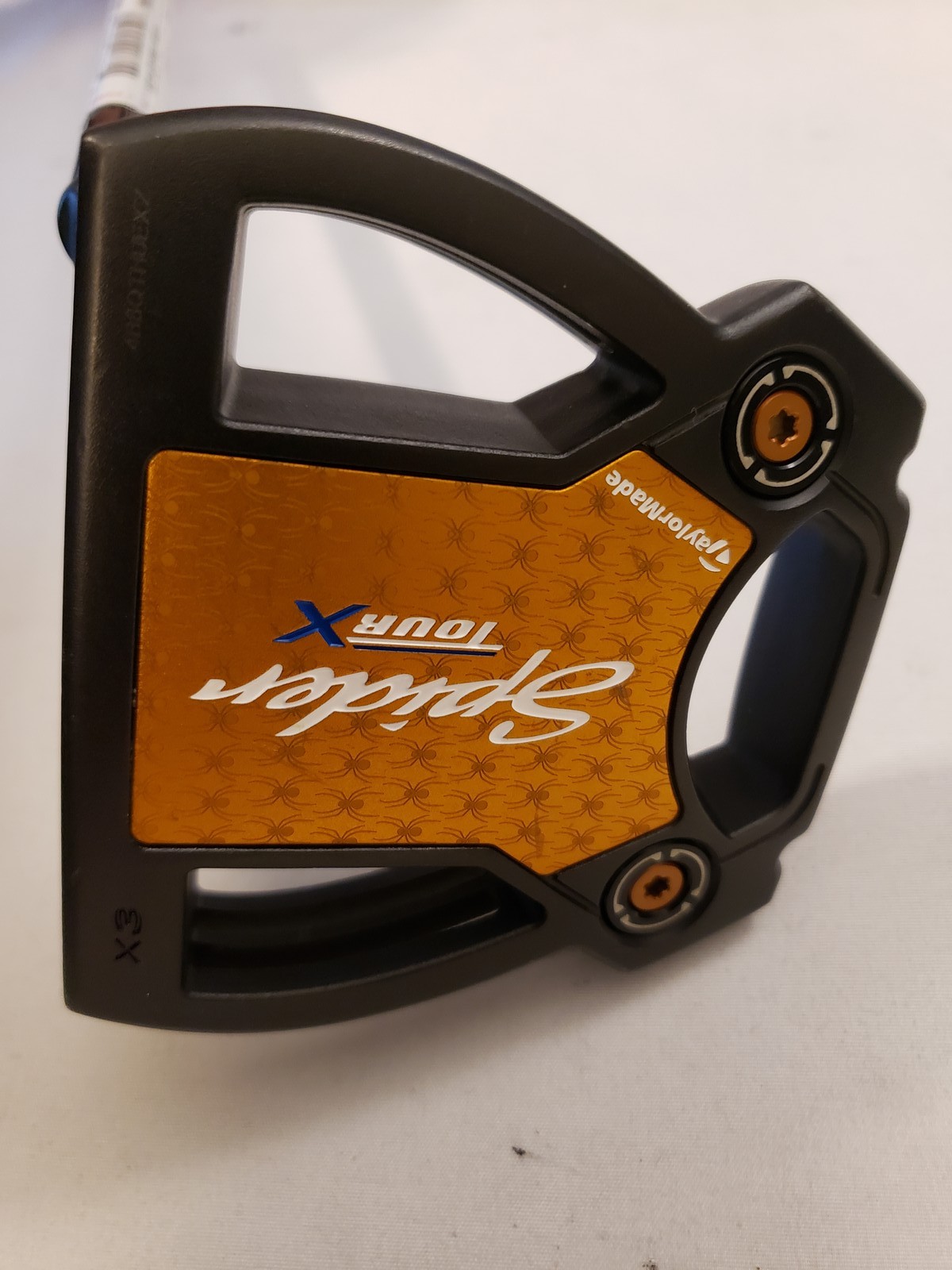 Used TaylorMade Spider Tour X X3 #3 Slant Black Putter - 35" - 2025 - RH