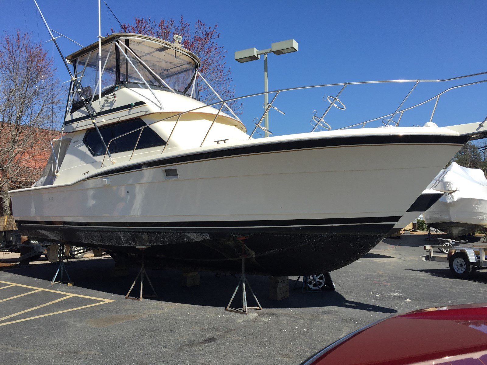 38 HATTERAS 580 HOURS!