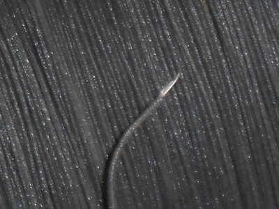 100 ft. coil of Western Electric 24 GAUGE  BRAIDED CLOTH, SILK ,TINNED COPPER