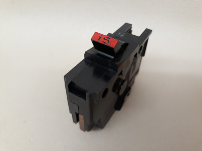  FEDERAL PACIFIC FPE Stab-Lok 15 Amp Single Pole 1'' Wide Circuit Breaker
