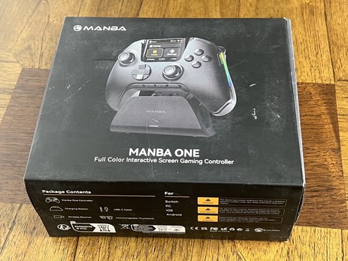 New Open Box Manba One Full Color Interactive Screen Gaming