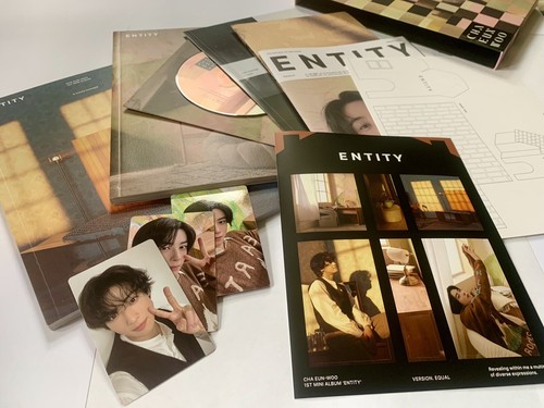 Cha Eun Woo Entity Equal Version 1st Mini Album with