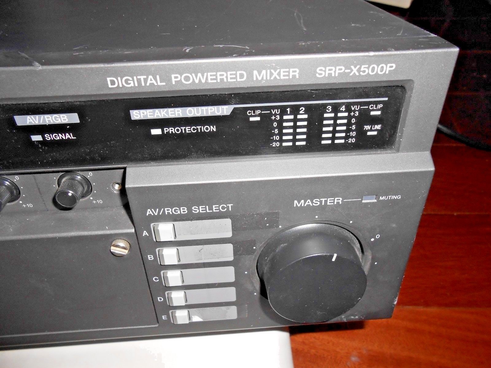 SONY SRP-X500P DIGITAL POWERED MIXER / LOT 1888