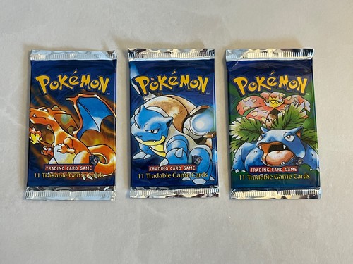 Pokémon base set shadowless 未開封　パック Guaranteed Shadowless Pokemon Base Set Sealed Booster Pack