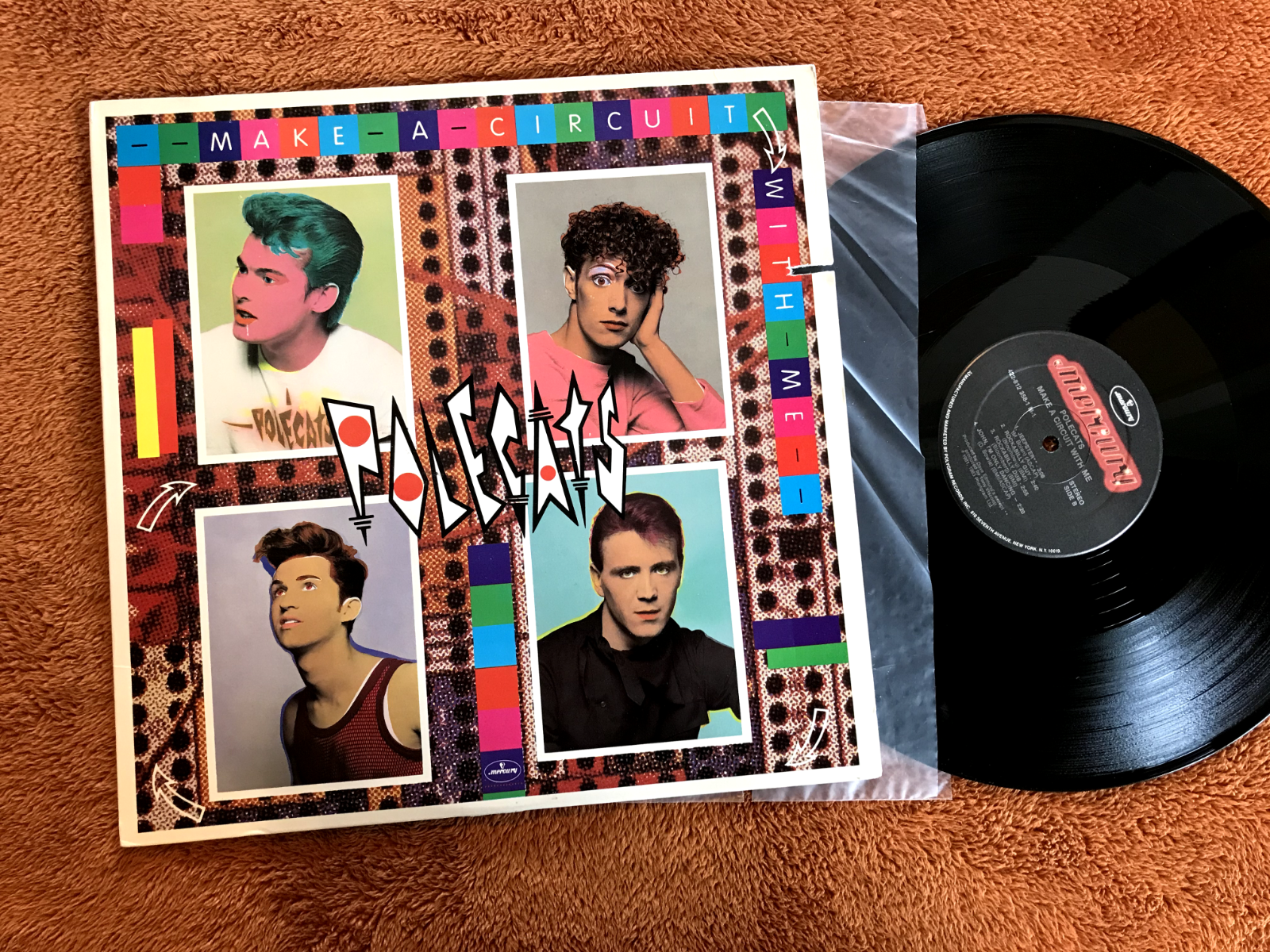 洋楽 POLECATS - MAKE A CIRCUIT WITH ME Polecats Make A Circuit With Me 1983 12