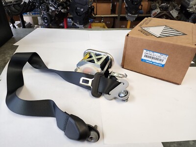OEM 2003-2008 Mazda 6 Left Driver Sea Belt Black GKYA-57-L90-10
