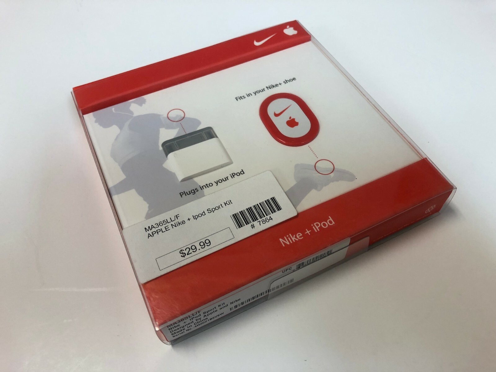 NIB Nike+ Plus iPod Sport Kit Wireless Shoe Sensor for Apple iPod MA365LL/F  | eBay UK
