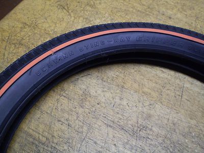 Schwinn Bicycle Orange Line 20x2.125 Stingray & Krate Gripper Slik Tire