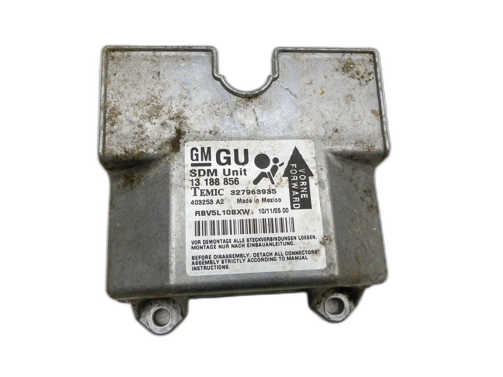 Opel Zafira B 05-11 Airbag Steuergerät Airbagsteuergerät  - Bild 1