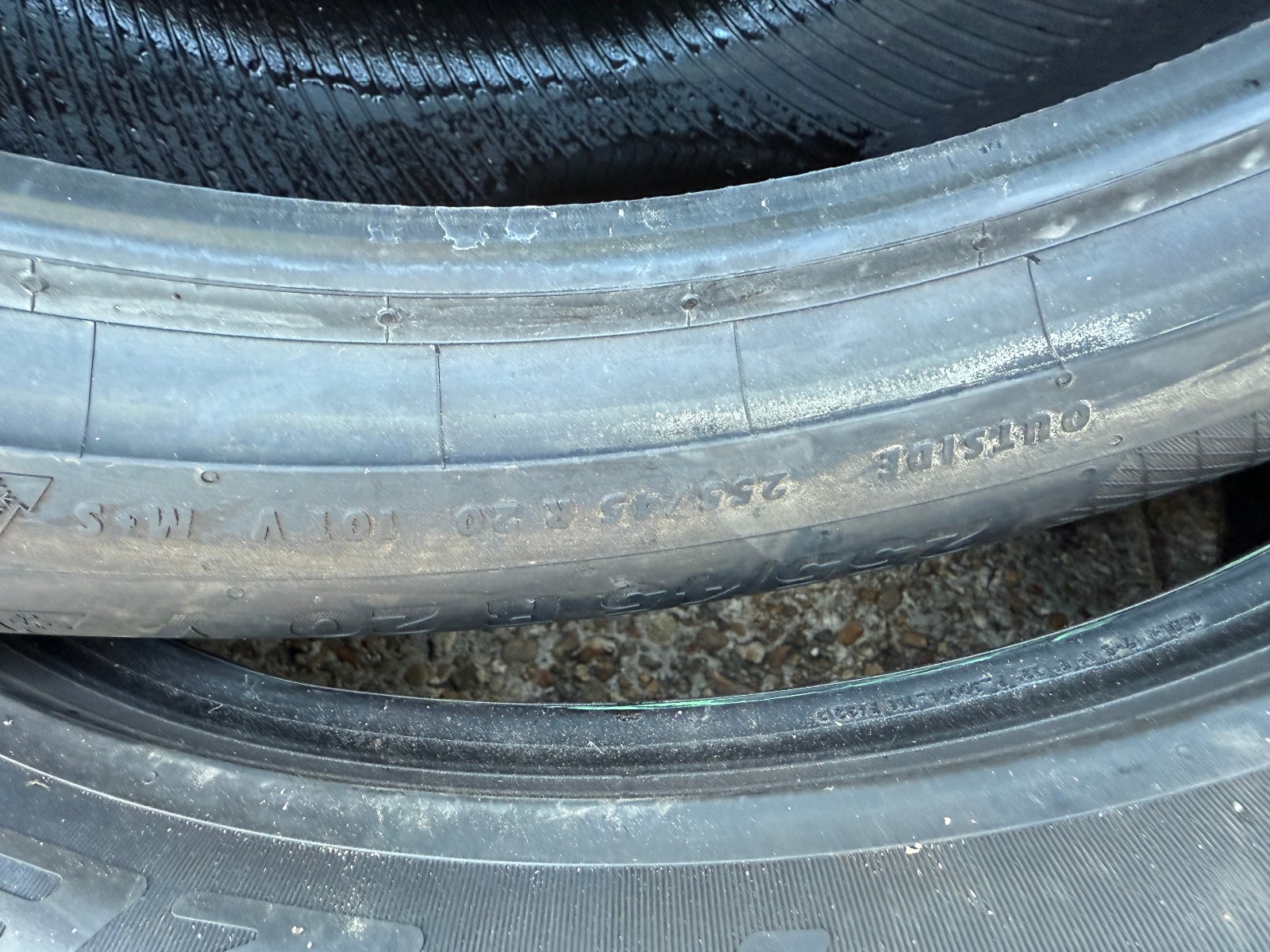 New 255 45 20 Continental, Winter, XL, M+S, 101V, x1 Tyre (F1_tyres) YD277